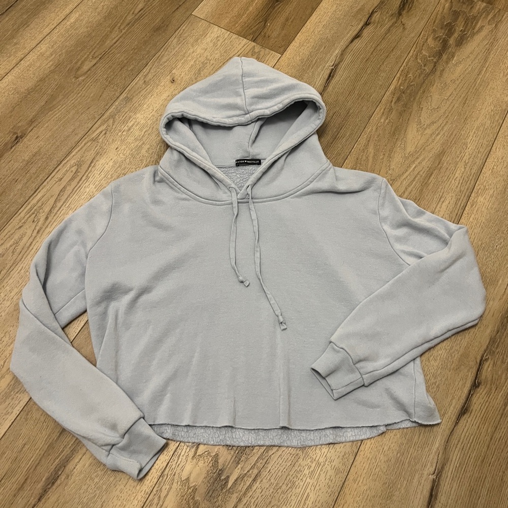 Brandy Melville Light Blue Hoodie